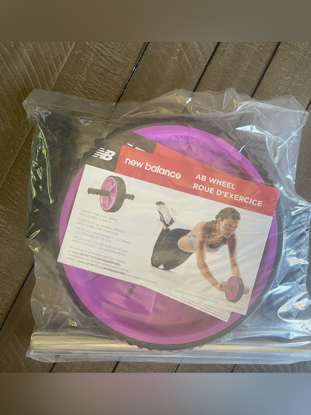 New Balance Purple AB Wheel Core Trainer